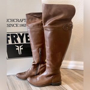 Gently used: Frye Shirley OTK boots size 8.5